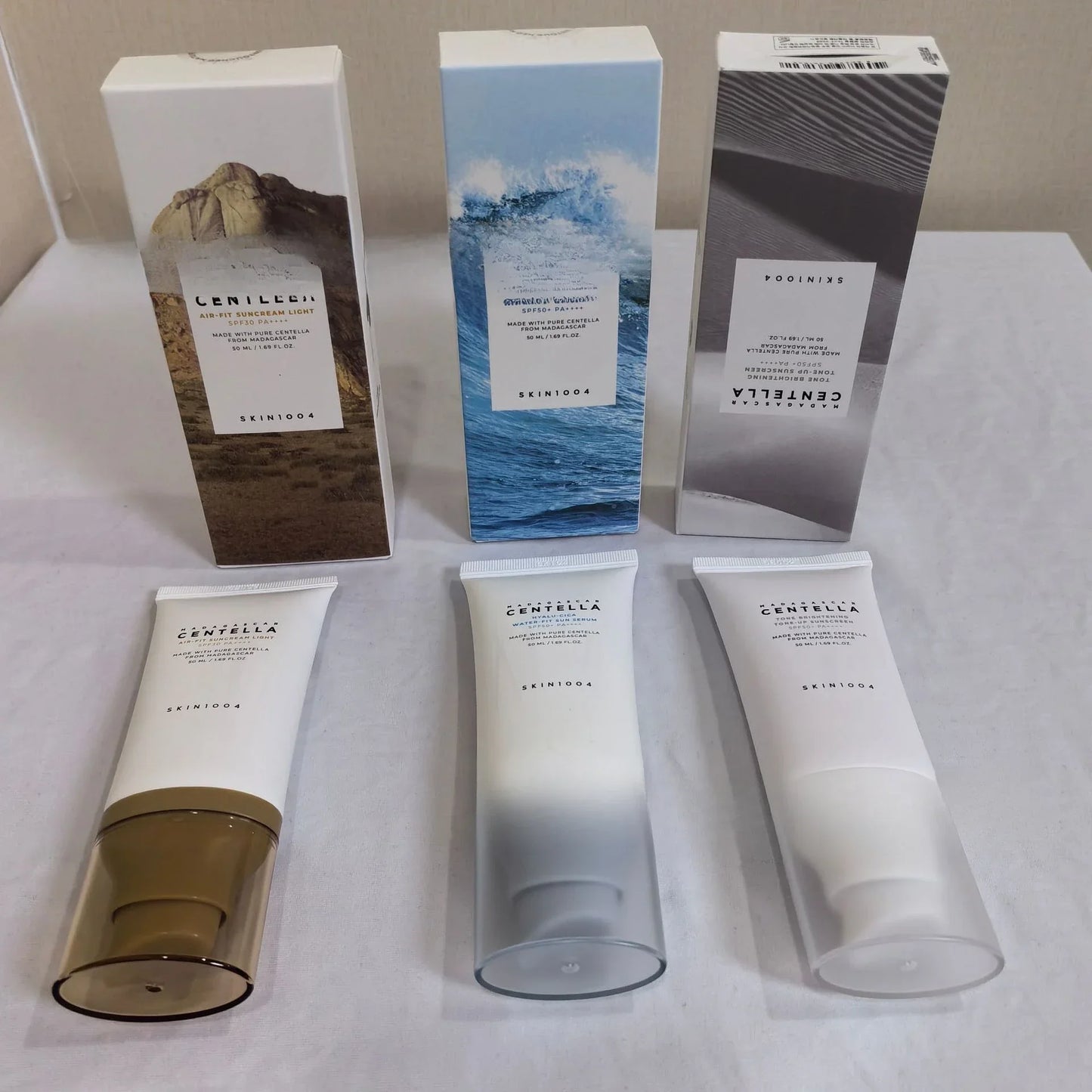 Écran solaire pour le visage et le corps SPF50+