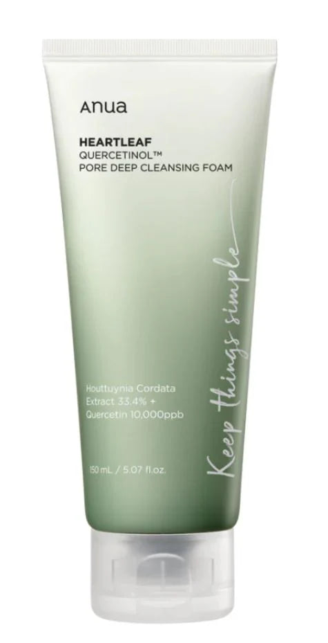 Mousse Nettoyante Profonde pour les Pores ANUA Heartleaf Quercetinol
