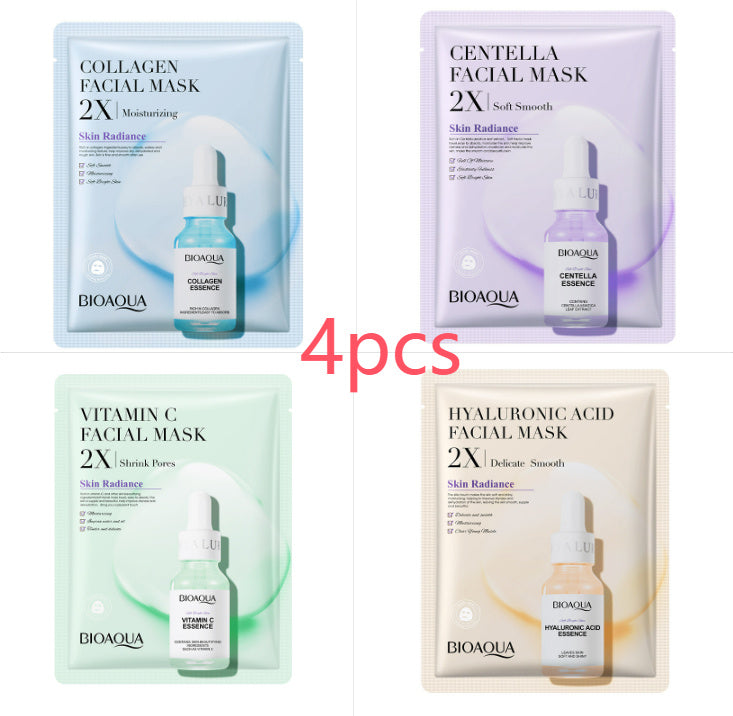Ensemble des Masques visage hydratant et raffermissant à la Centella asiatica