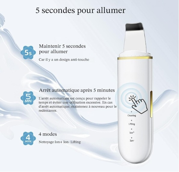 DermaWave | Nettoyage sonique avancé