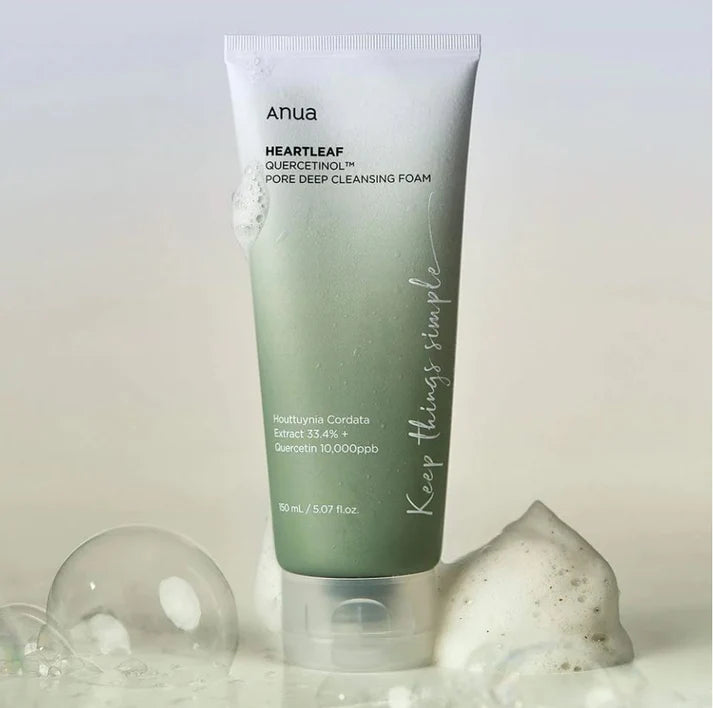 Mousse Nettoyante Profonde pour les Pores ANUA Heartleaf Quercetinol