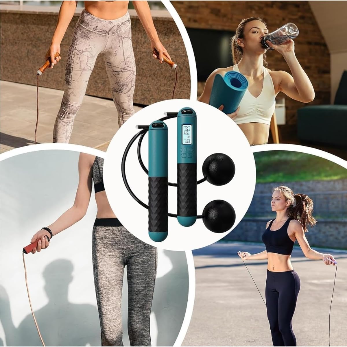 JumpFlex™ – La corde smart qui sculpte votre silhouette
